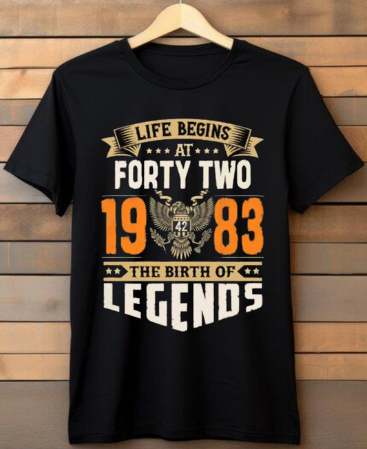 Life Beings At Forty Two