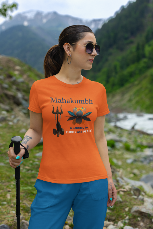 Mahakumbh - A Journey to Purity and Peace Women’s Classic T-Shirt