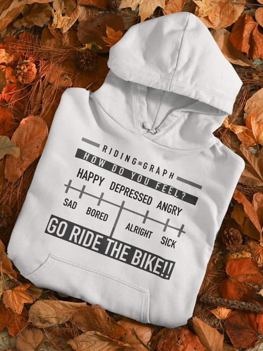 Riding Graph Unisex Hoodie