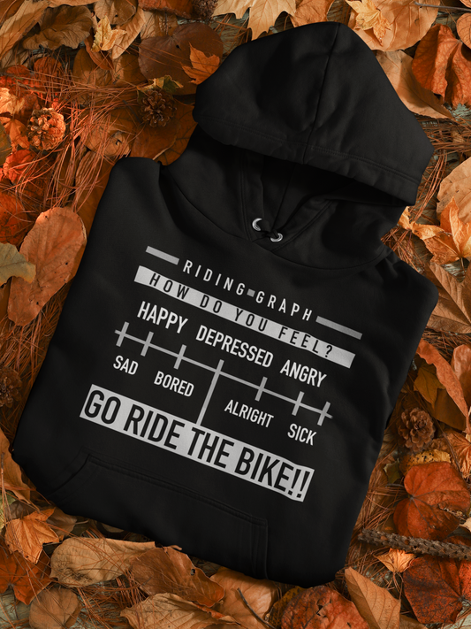 Riding Graph Unisex Hoodie